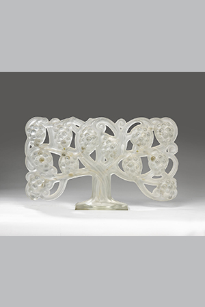 René LALIQUE - Lampe de table modèle « Raisins » crée le 13 mai 1927
